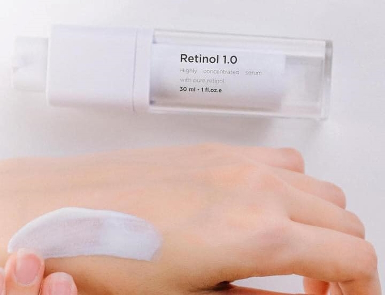 retinol cho da dầu mụn